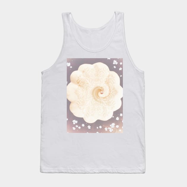 Diamond swirl Tank Top by Khala